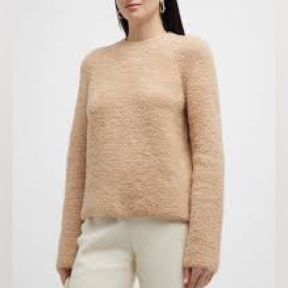 NWT Vince Teddy Raglan Sweater Merino Wool